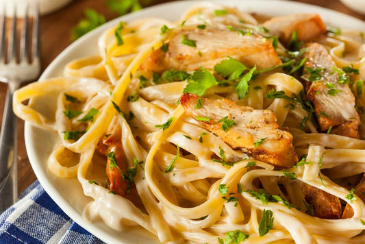 Easy Lemon Chicken Pasta Recipe - MAYBLISS.LA